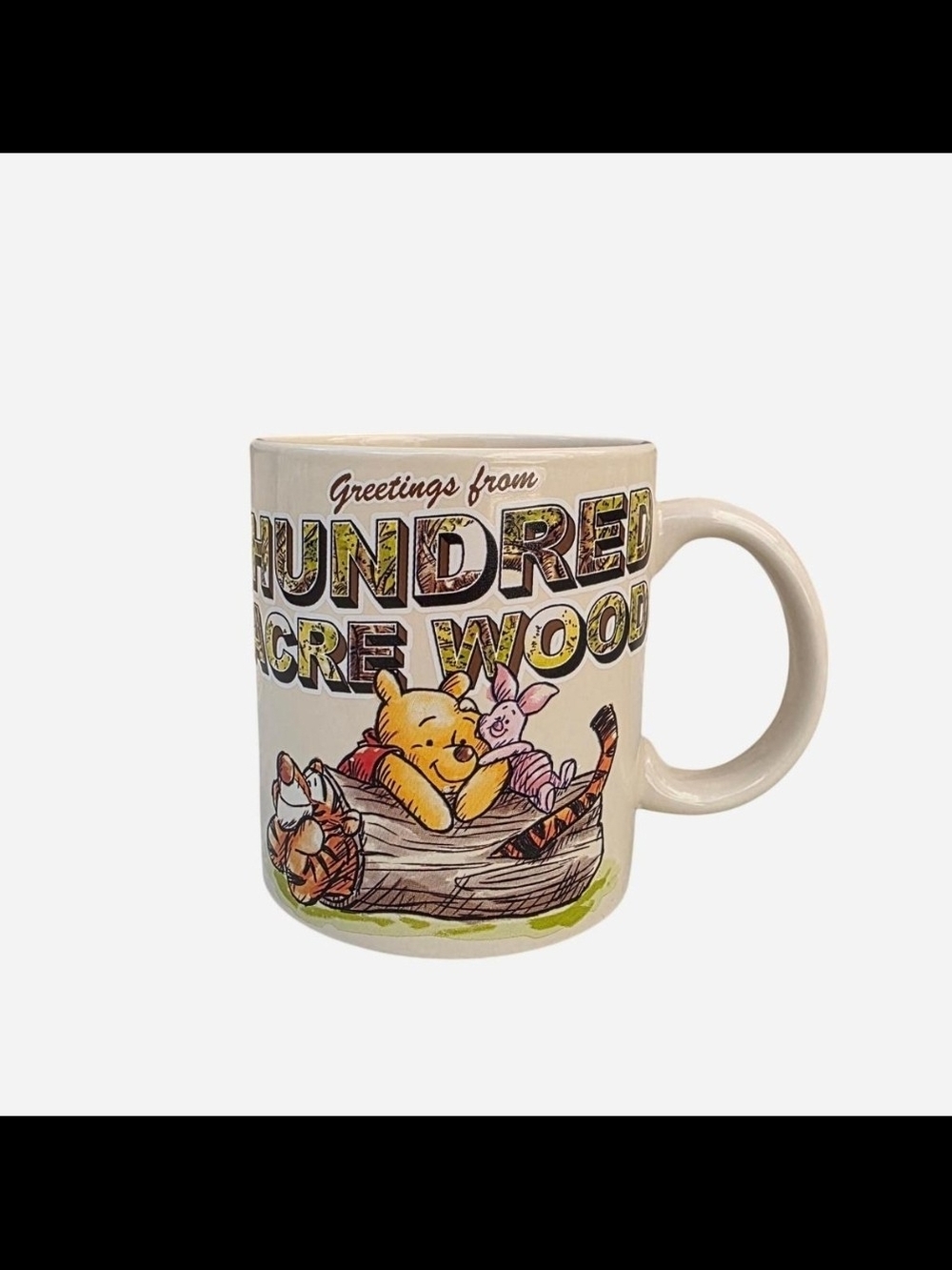 NEW Disney Winnie the Pooh Hundred Acre Wood Mug Tigger Piglet Cute